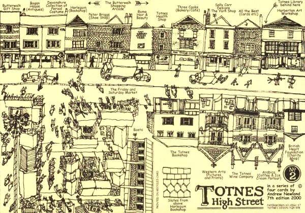 Totnes High Street Cards No.2